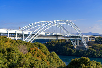 [長崎県]新西海橋と針尾瀬戸