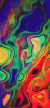 Colorful fluid abstract desio