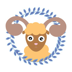 framed animal portrait