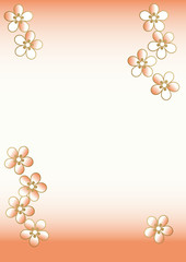 梅とメジロのパターン。 シームレスな日本の模様。 春の和柄。 梅の花のイメージイラスト。