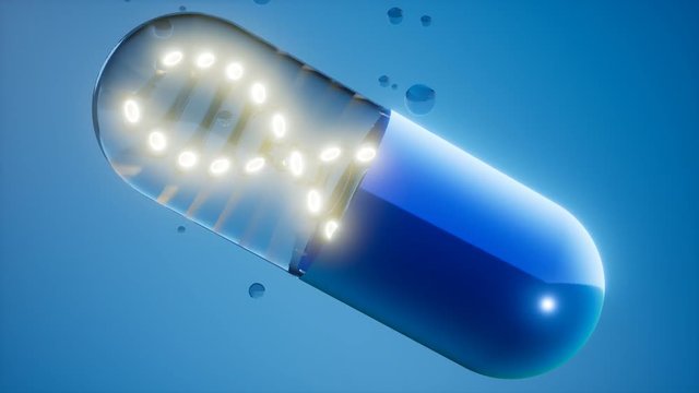 micro capsule with DNA