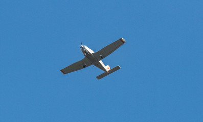 airplane in the sky