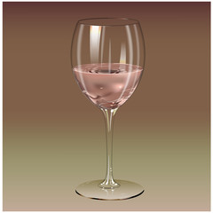  wineglass design poster label
