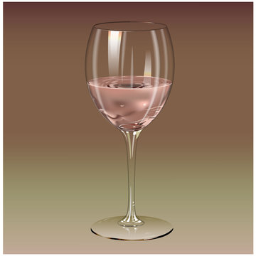  wineglass design poster label