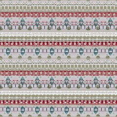 Ethnic boho seamless pattern