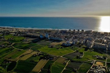 Landschaften von Portugal aus der Luft