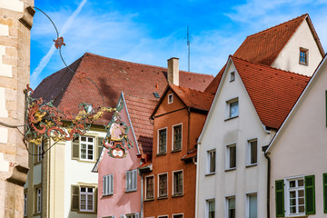 Obraz premium Cityscape, Facade, Building, Rottenburg am Neckar, Tübingen