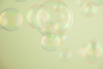 The beautiful colorful bubbles background textures