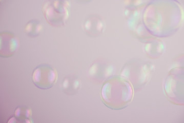 The beautiful colorful bubbles background textures