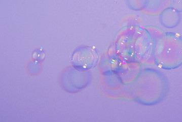 The beautiful colorful bubbles background textures