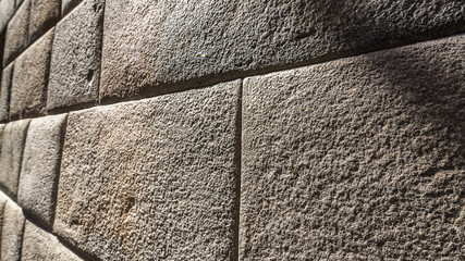 Amazing wall of ancient Incas