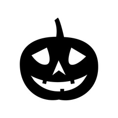 Jack-o-lantern. Happy Halloween icon