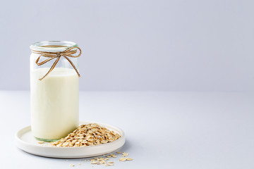 Healthy Organic Oats Milk Dairy Free Alternative