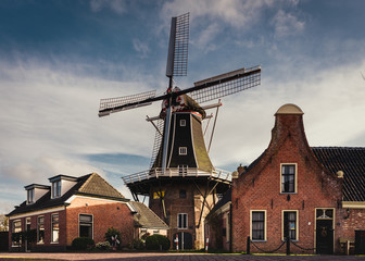 windmill in Noordhorn, Groningen