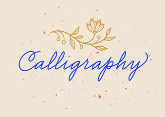 calligraphy_thin_blue