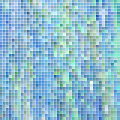 abstract vector square pixel mosaic background
