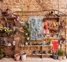 Handcraft in the old town of Akko, Israel, Middle East
