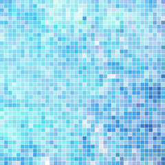 abstract vector square pixel mosaic background
