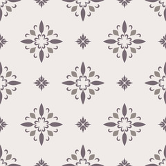 Abstract floral background, seamless pattern