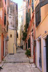 Fototapeta na wymiar Impressionen aus kerkyra auf Korfu