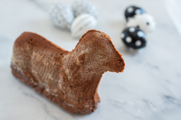 easter lamb cake