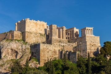 Erechtheum, Acropolis hill in Athens