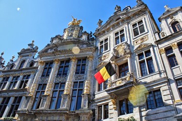 Fototapeta premium The main square in Brussels, Belgium.
