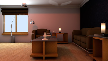 super luxury elegant modern living room