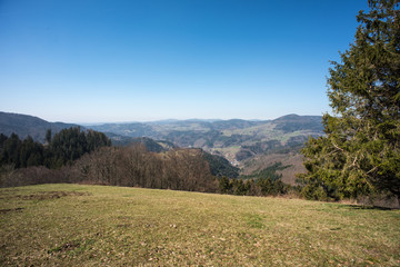 Obraz premium landscape in southern part from black forest germany.