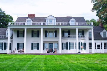 Hillstead Museum Exterior and lawn Connecticut