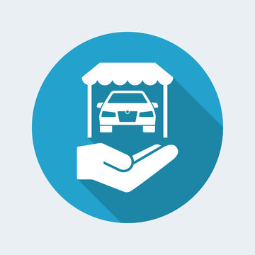 Automotive Showroom Services Icon