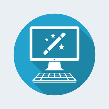 Magic computer application icon