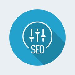 Seo parameters settings icon