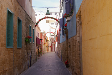 Obraz premium Old Town in Tyre Lebanon
