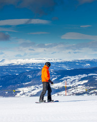 Hafjell ski resort in Norway