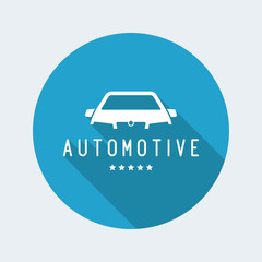 Luxury automotive emblem icon