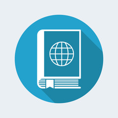 Encyclopedia concept single icon