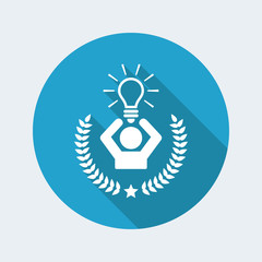 Innovation prize symbol icon