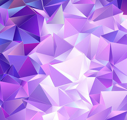 Abstract Low-Poly triangular modern background