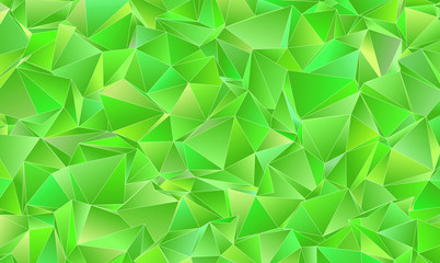 Abstract Low-Poly triangular modern background
