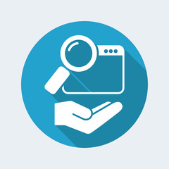 Window search service panel