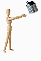 reaching out for a house