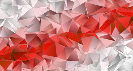 Obraz premium Abstract Low-Poly triangular modern background