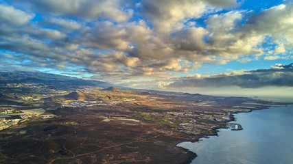 View of the coast of Tenerife