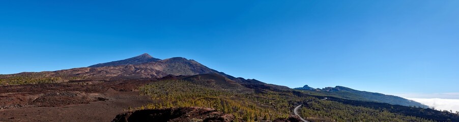 Fototapeta na wymiar view of Teide volcano