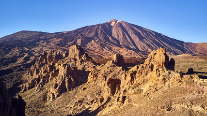 Fototapeta na wymiar view of Teide volcano