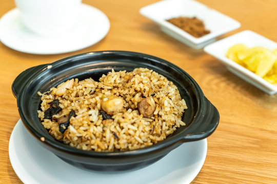 fried rice with taro
