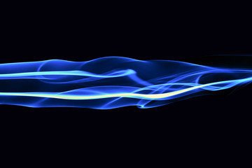 Blue Abstract Energy Backdrop