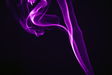 Obraz premium Purple Abstract Smoke