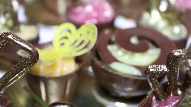 p&aacute;scoa doces decorativos e chocolates